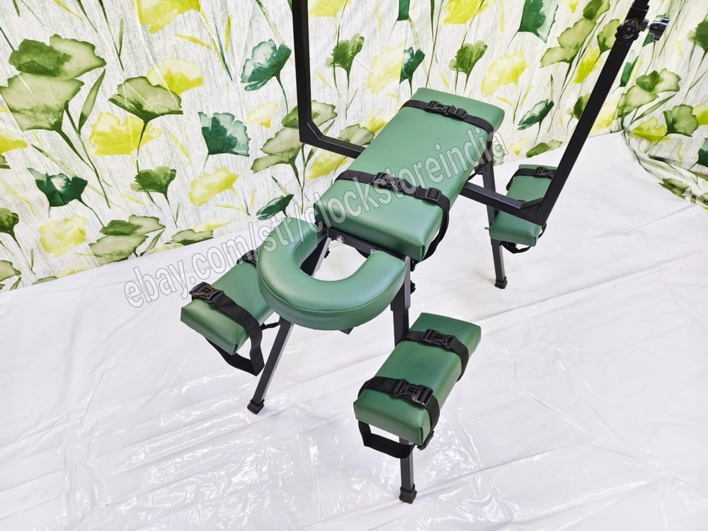 Portable Heavy Duty Bench Table Green Color