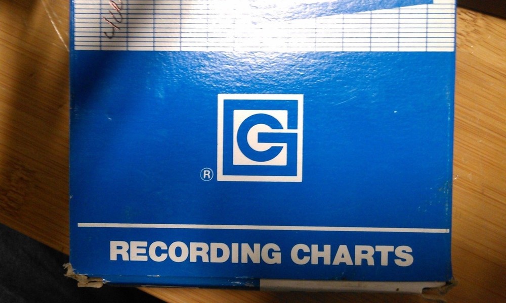 GRAPHIC RECORDING CHART, 53100, 50 - 250  CHART RANGE