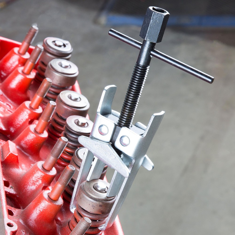 OEMTOOLS 25220 Overhead Valve Spring Compressor Tool, One Size, Silver