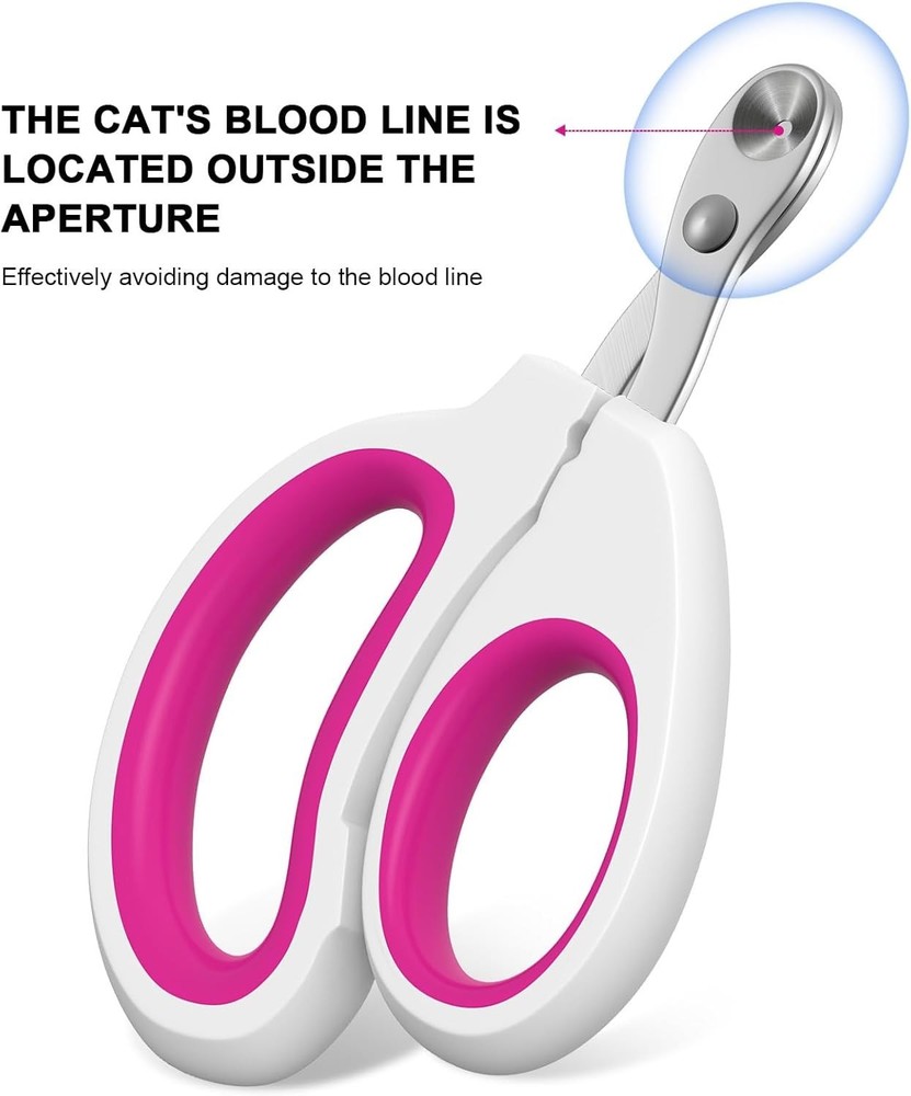 Beginner-Friendly Cat Nail Clipper - Sharp, Durable & Safe for Small Pets