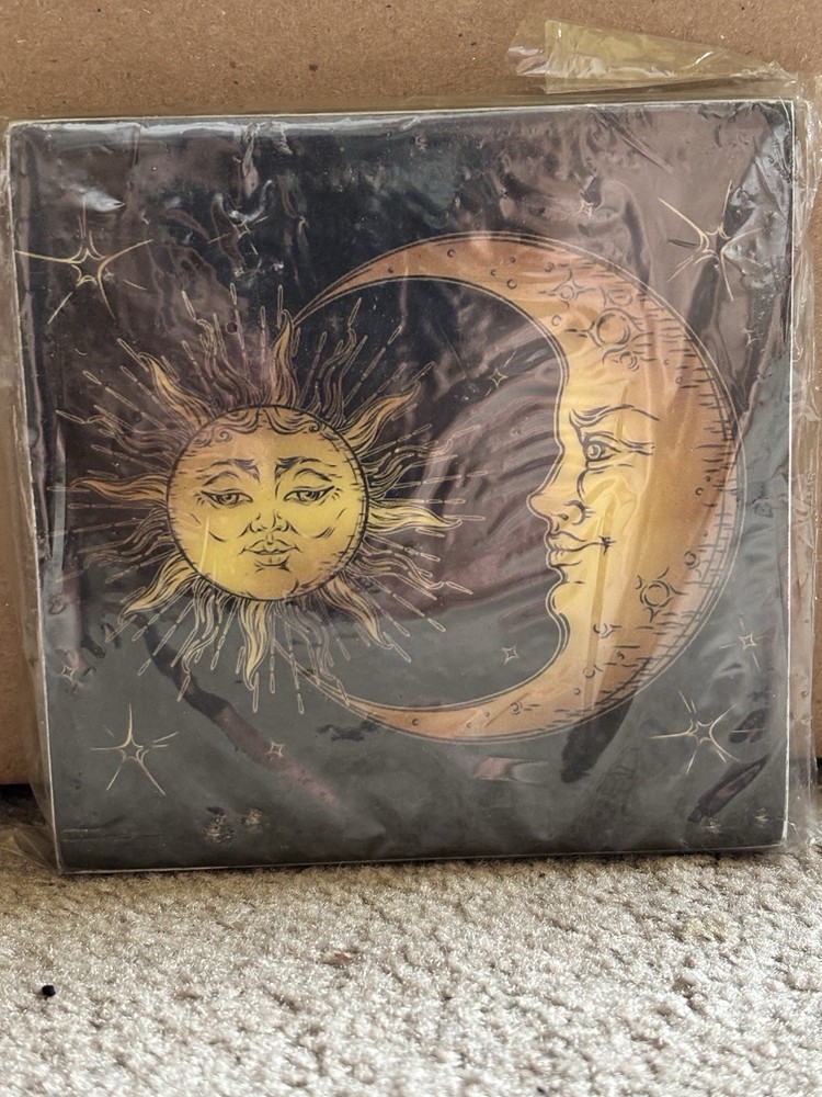 Incense Stick Holder With Sun And Moon Design