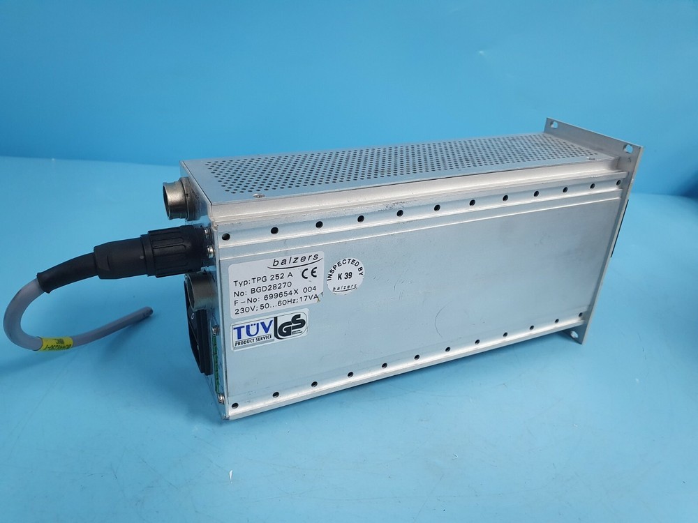 BALZERS TPG252A DUAL GAUGE CONTROLLER BGD28270