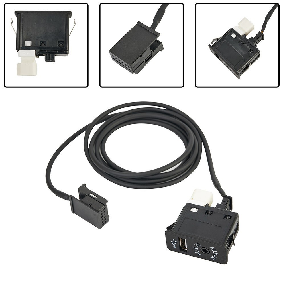 Sleek Design USB AUX Input Socket Switch for E39 E53 X5Z4 E85 E86 X3 E83