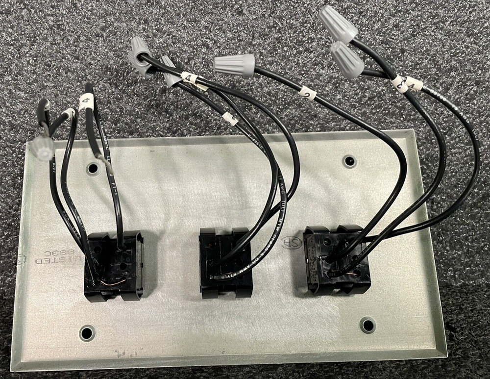 Air Techniques Dental Air Vac Water Main Master Control On/Off Wall Switch