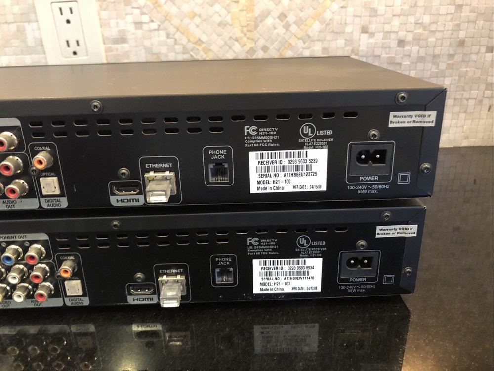 DIRECTV H21-100 HD Digital Satellite Receiver