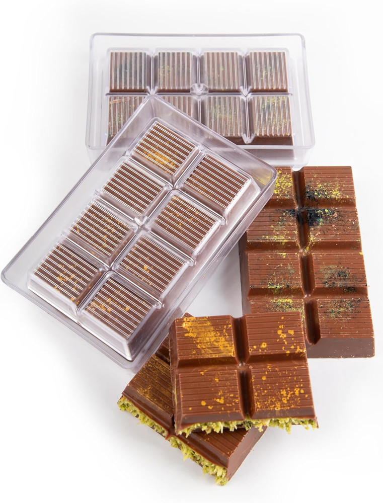 Authentic Polycarbonate Dubai Chocolate Mold (Dry-Use Required), More Durable th