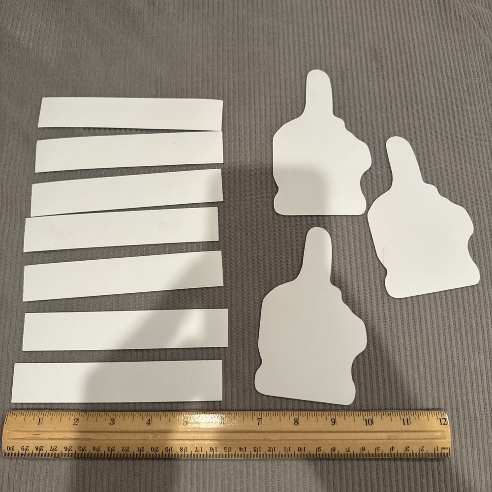 Skeleton Key Mfg. Stickers - 10 Pack - Middle Finger