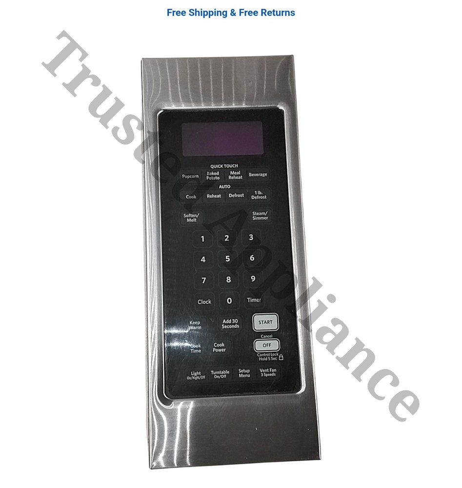 Whirlpool Microwave Control Panel Console W10150999