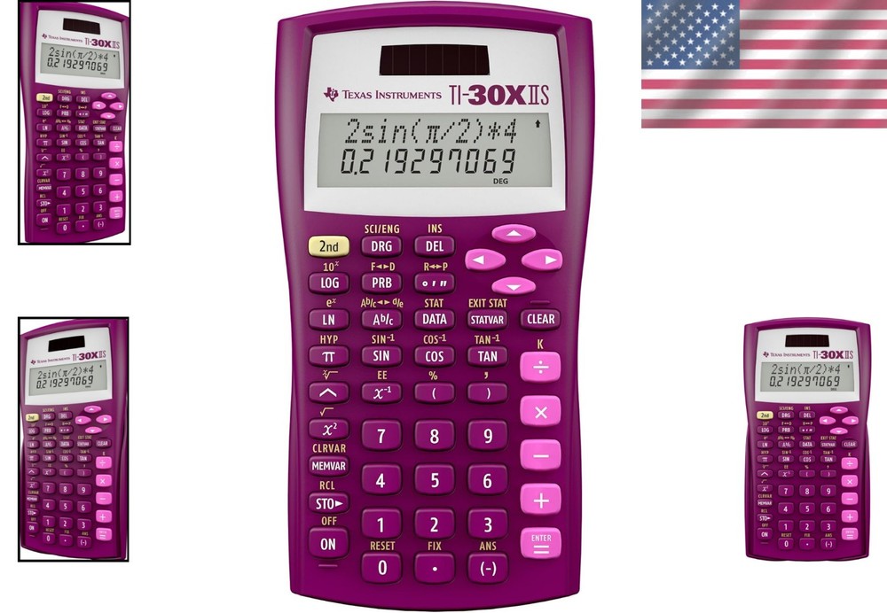 Lightweight TI-30XIIS Raspberry Calculator with Advanced Statistical Functions