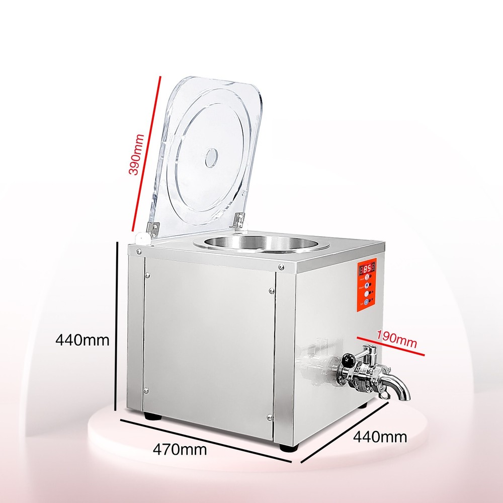 Kolice Countertop Juice/ Milk /Gelato Mix Pasteurizer Pasteurization Machine-13L