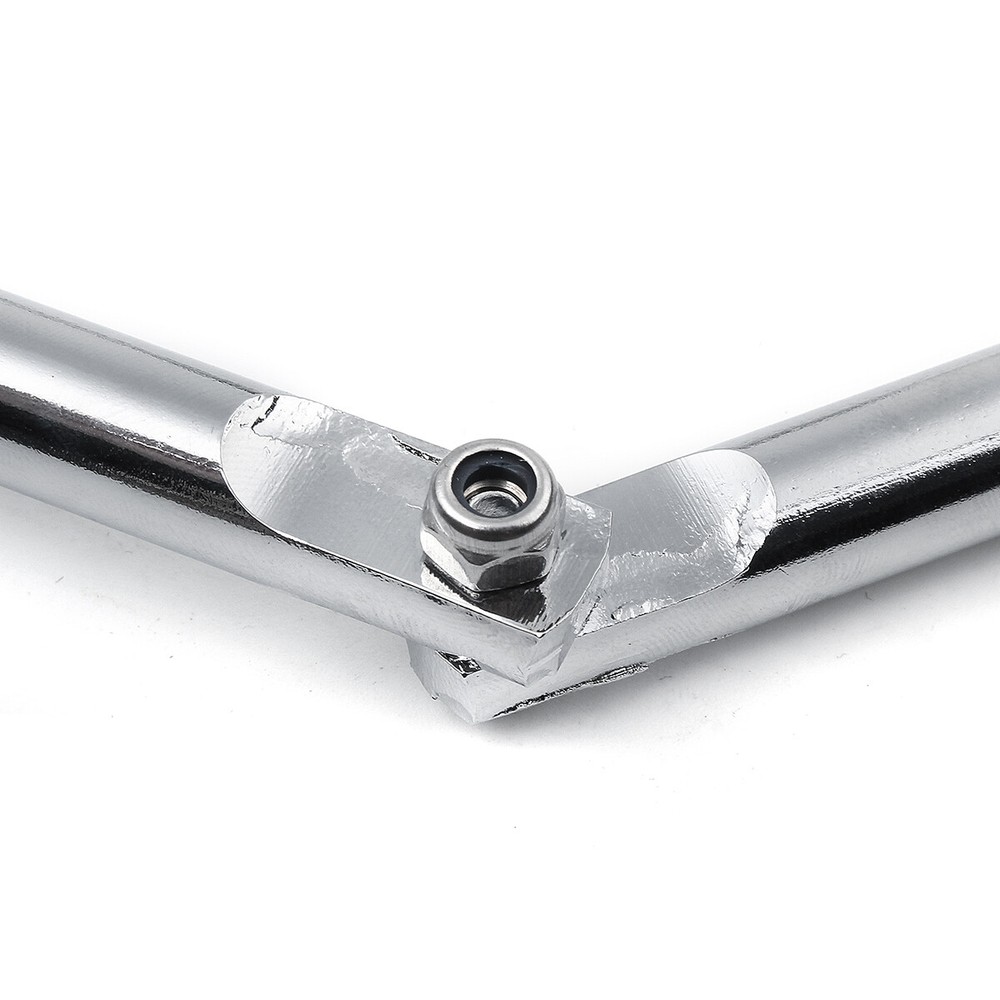 Universal Motorcycle Side Saddle Bag Support Bars Adjustable Mount Bracket Rack