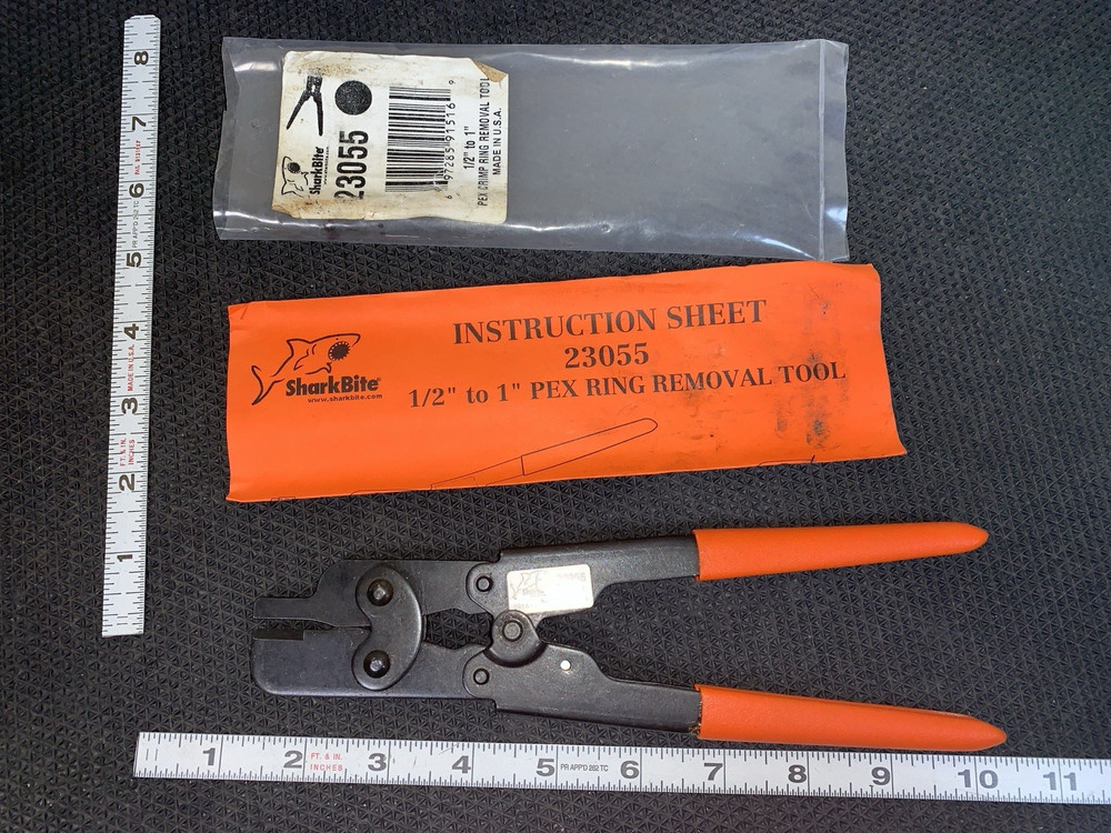 1/2" -  1"   SharkBite 23055 PEX Copper Crimp Ring Removal Tool