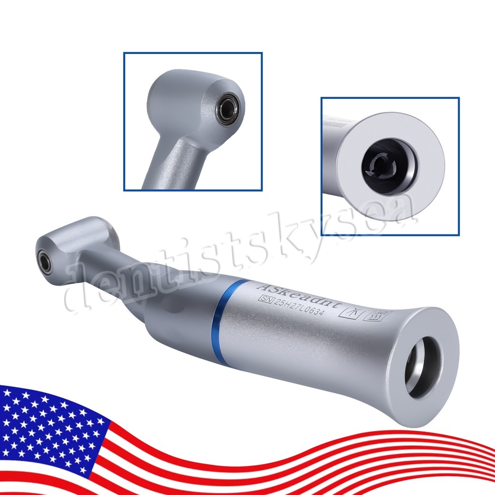 NSK Style Dental Slow Low Speed Handpiece Contra Angle Push Button/Latch E-type