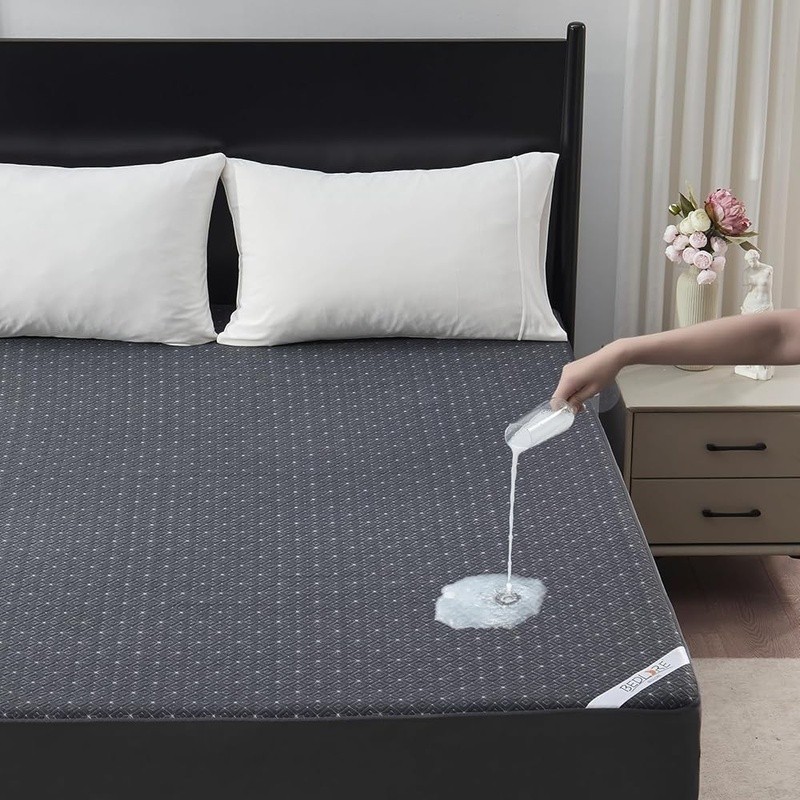 Waterproof Mattress Protector Queen Deep Pocket Noiseless Microfiber Washable US