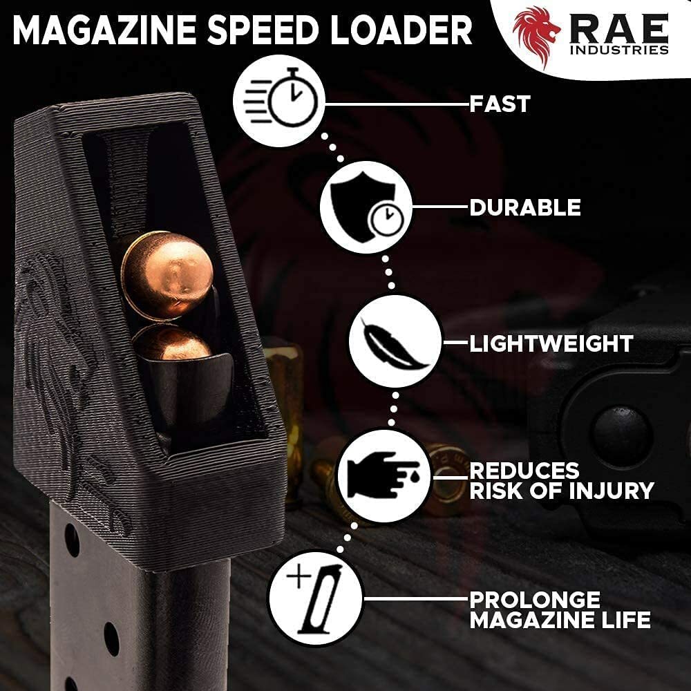 RAEIND Magazine Quick Speed Loader For TAURUS G2S 9mm