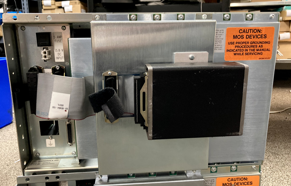 MOTOROLA Q2981A SECURENET DIGITAC COMPARATOR LOADED W/ CARD MODULES