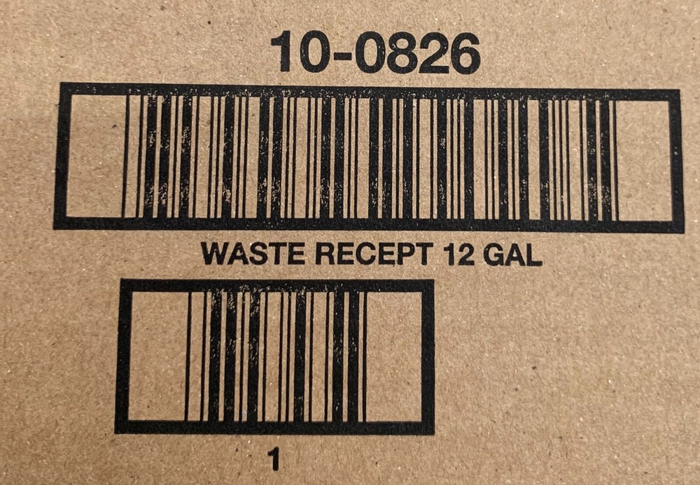 ASI Surface Mounted Waste Receptacle 12 Gallon