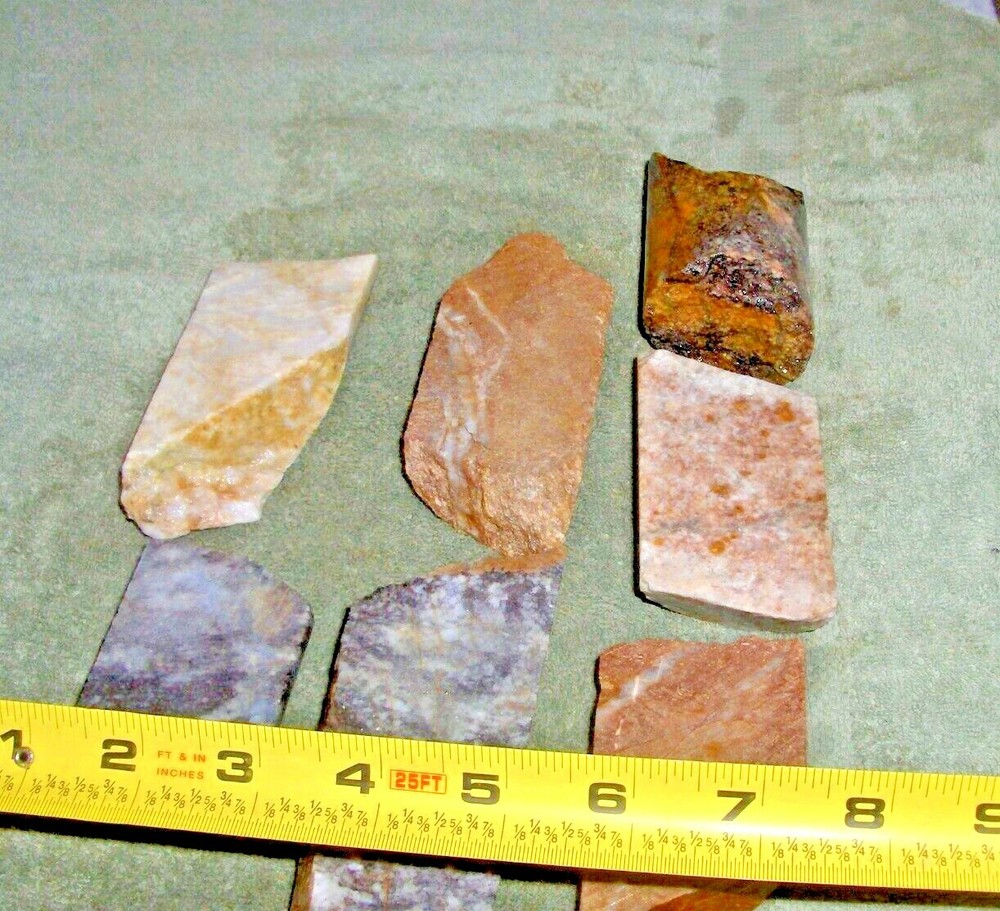 Split Drill Core Samples From Alaska Gold Mine 7 Pieces #11