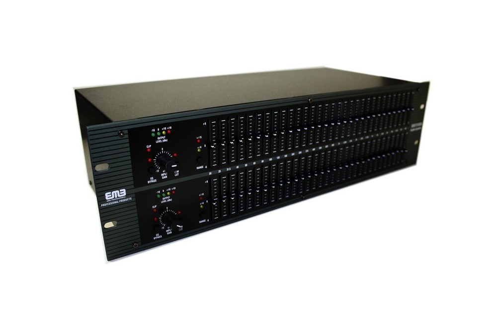 EMB Professional Sound System EB731EQ Graphic Equalizer/Limiter