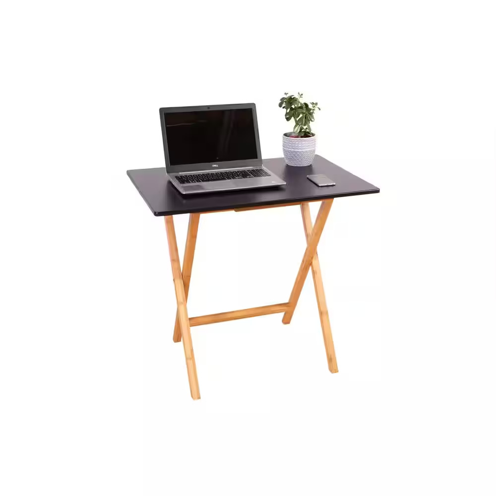 Solid Bamboo Frame Folding Desk
