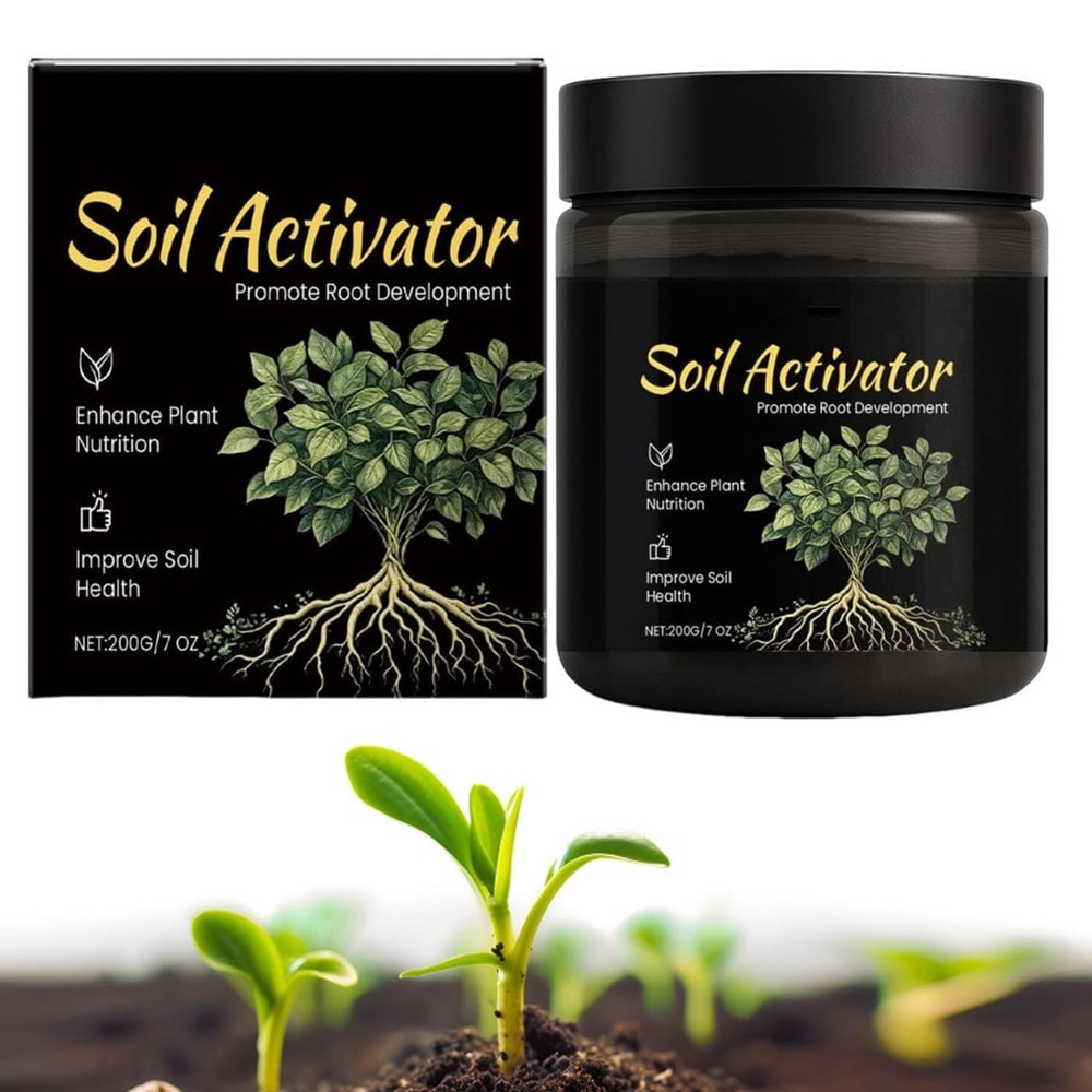 Soil Activator & Conditioner for Plants - Boost Root Growth & Nutrient Absorptio