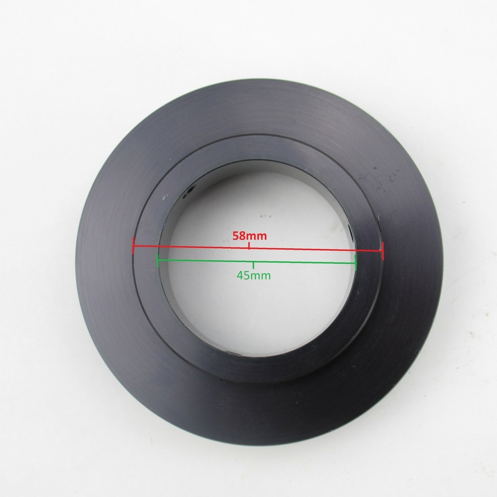 OPTEM 84MM TO 45MM MICROSCOPE FLANGE MOUNT ADAPTER - 30-15-84
