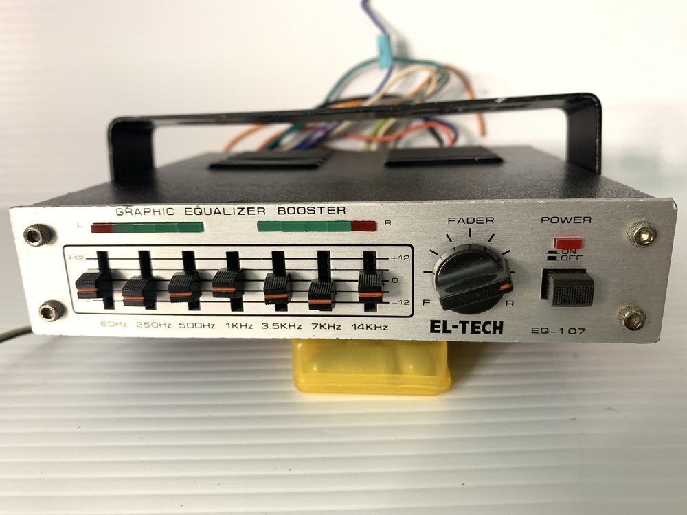 EL-TECH EQ-107. Vintage 7 Band Graphic Equalizer