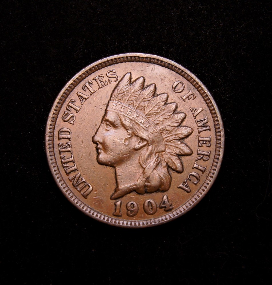 1904 Indian Head Cent XF