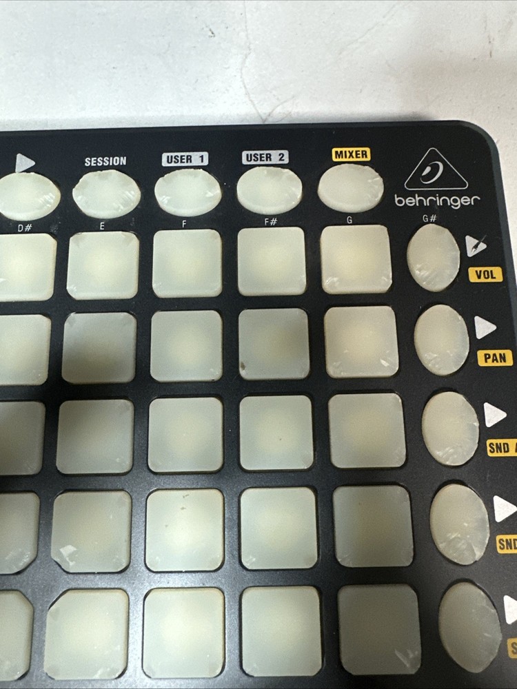 Behringer CMD TOUCH TC64 Clip Launch Controller 64 button MIDI pad