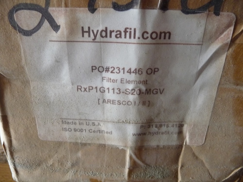 Hydrafil Filter Element RxP1G113-S20-MGV