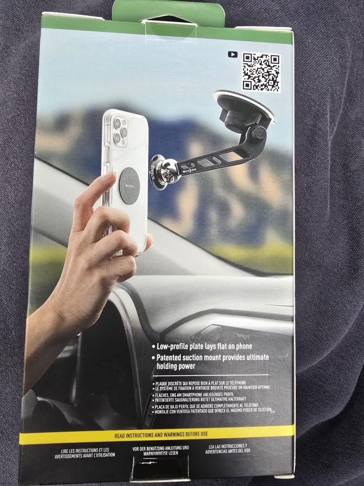 Steelie Orbiter Windshield Kit Phone Holder