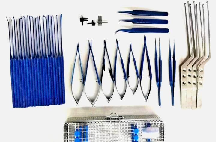 “Micro Surgery Instruments Set” aur “Neuro Surgical Instruments Kit