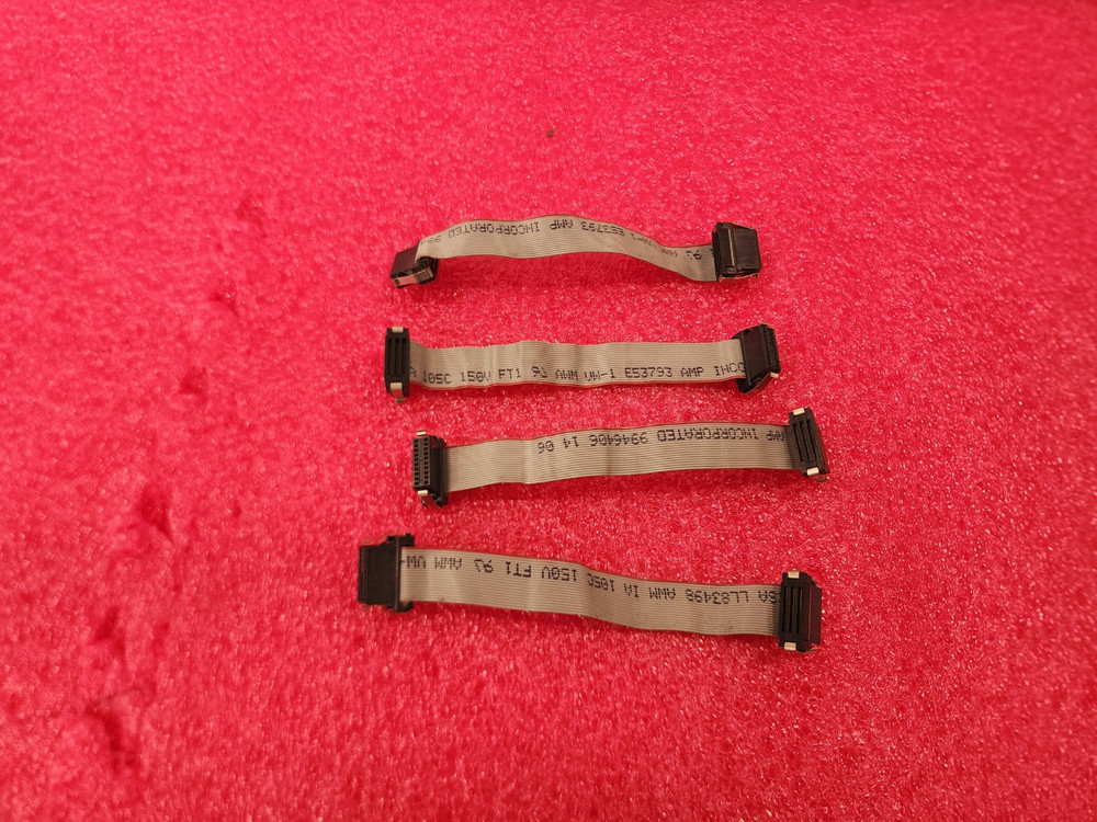 HP/Agilent Logic Analyzer Interconnect Cables Lot of 4