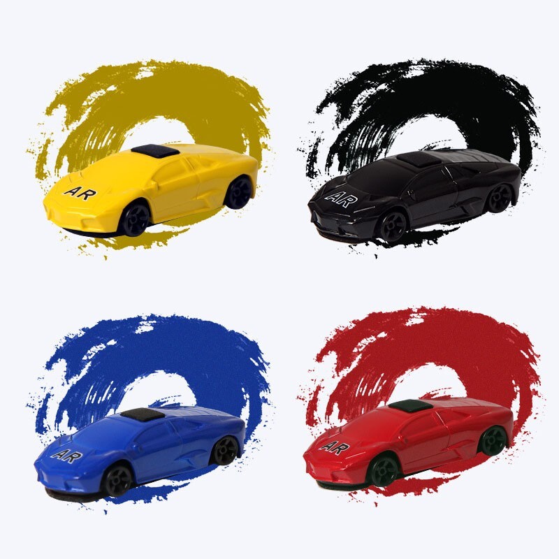 2Pcs Augmented Reality Racing Game Mini Toy Car iOS Android Mobile Phone Game