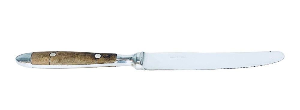Rostfrei Furst Besteck German Brown Matte Rivet Handle Flatware CHOOSE