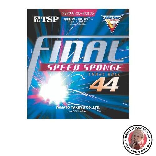 New TSP Final Speed Sponge 20332 Red TA Extra Thick