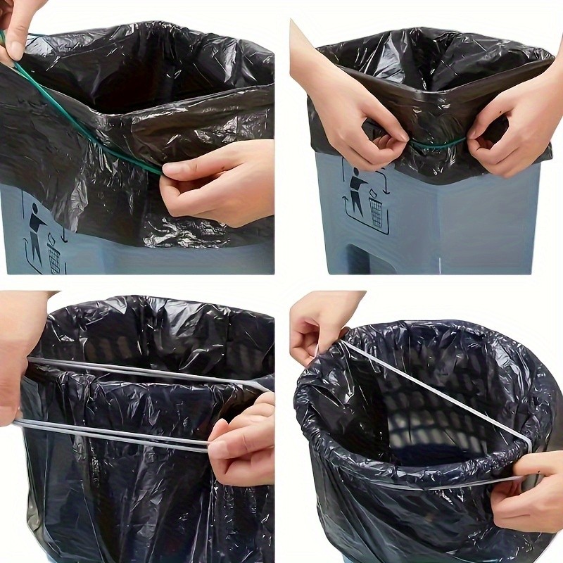 Reliable Solid Durable 3 - piece Garbage Bag Holders Compatible with Trash Can