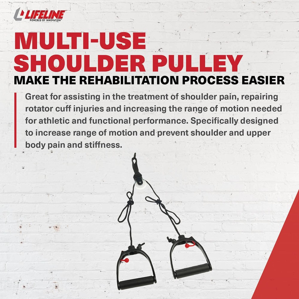 Multi-Use Shoulder Pulley for Assisting Rehabilitation and Increasing Flexibi...