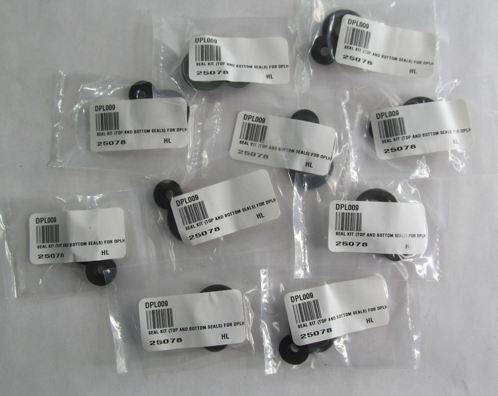 10-PACK HOG SLAT DPL009 STEM SEAL SETS FOR MEDICATOR PUMP TOP + BOTTOM