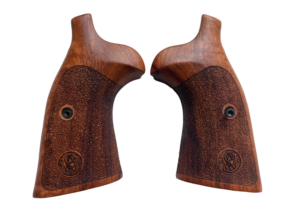 New Conversion Grips for S&W, N FRAME ROUND BUTT, Rough Texture Opened Back