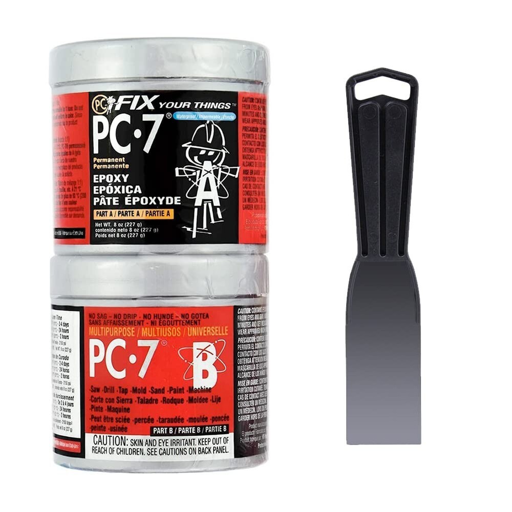 Charcoal Gray PC-7 Epoxy Paste with Applicator: Bond, Seal, and Fill Effectively