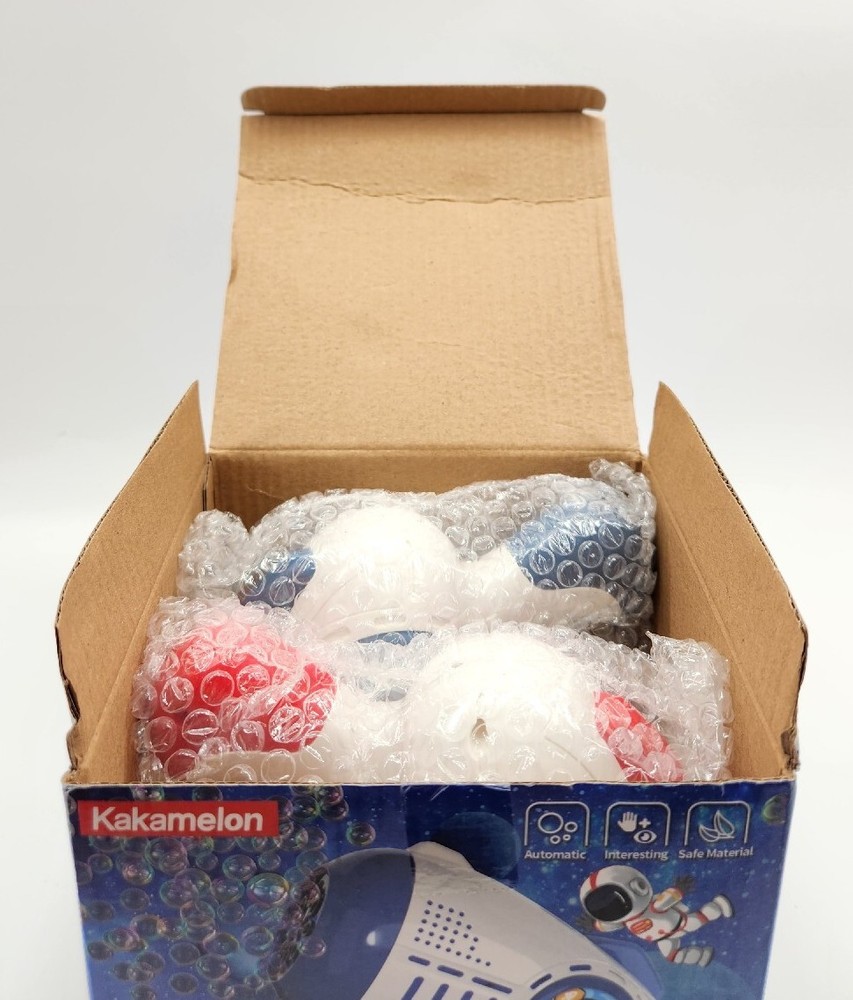 Kakamelon 2 Pack Electric Automatic Bubble Gun Machine HL025