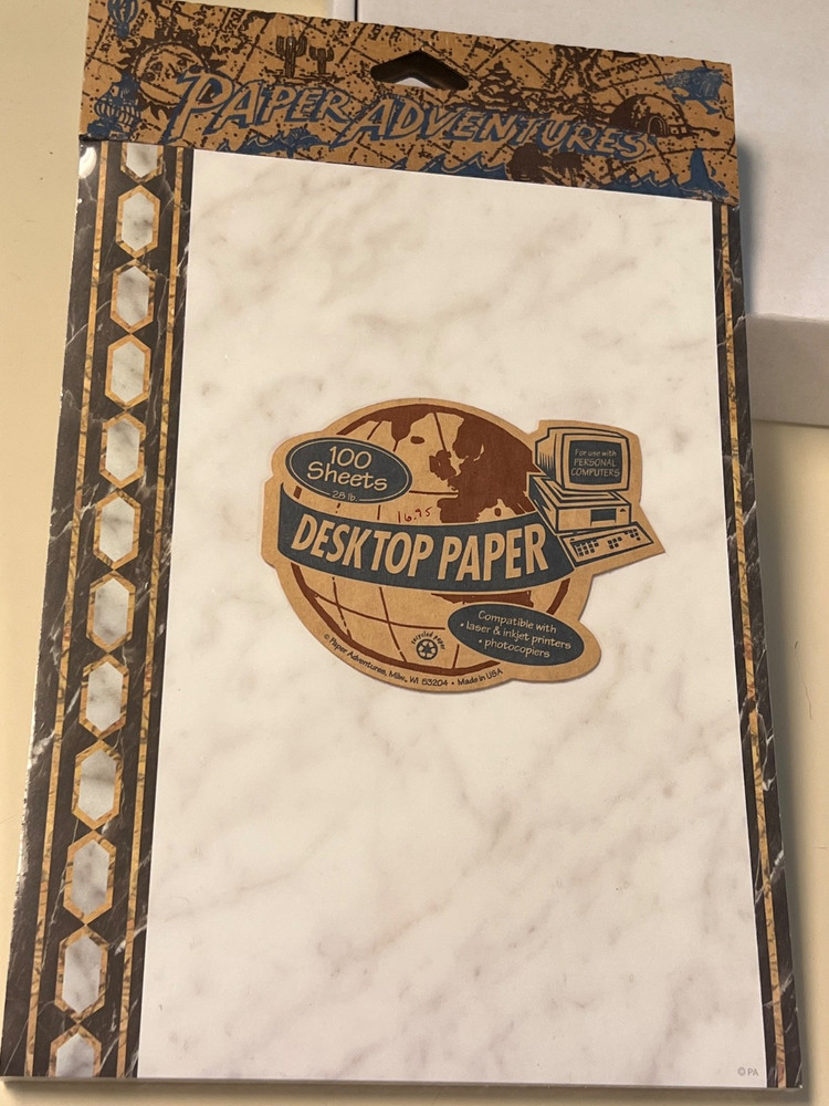 Marble Executive Stationery Paper Letter head 100 sheets CLASSY!
