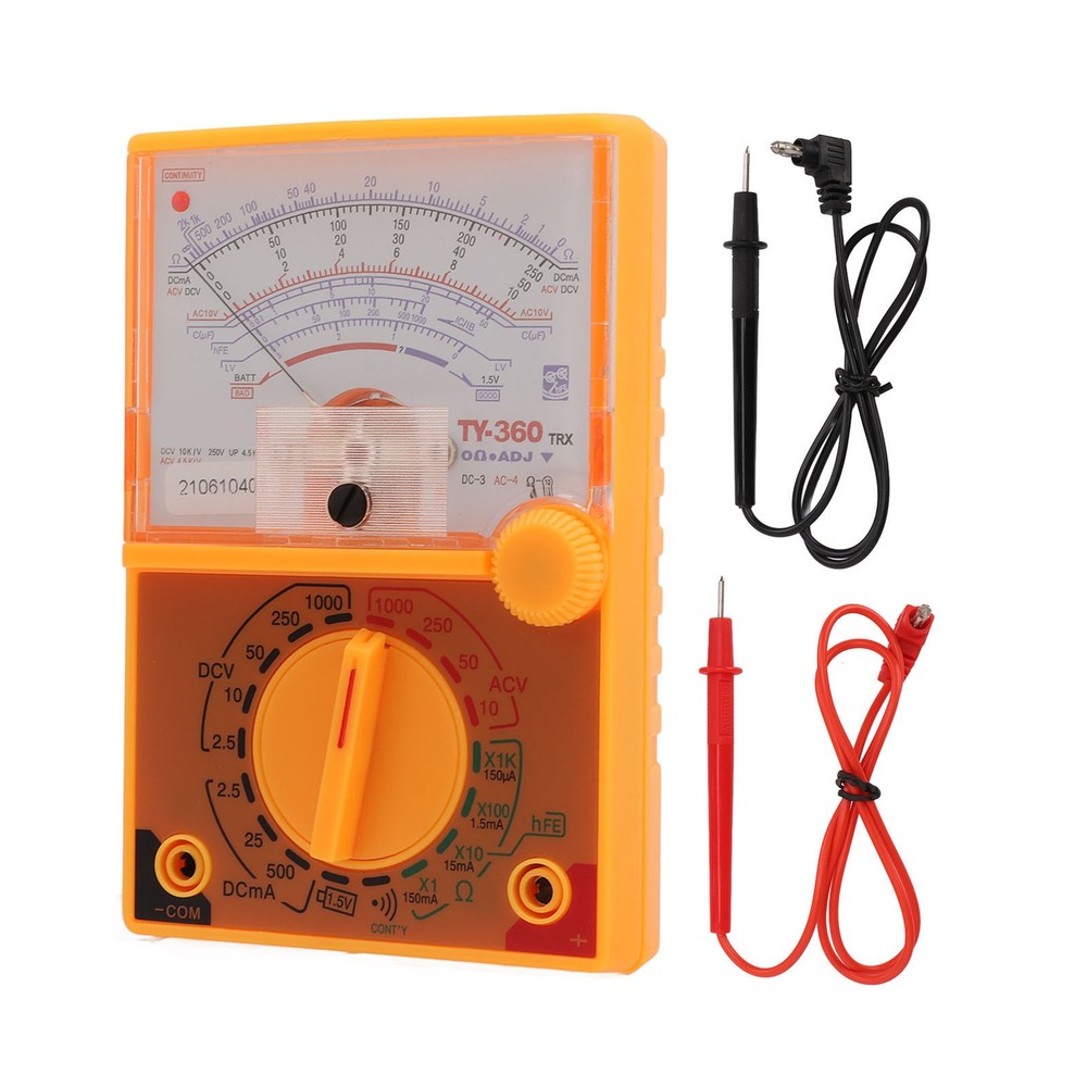 Multimeter Scale Multiple Measuring Humanized Design Pointer Multimeter