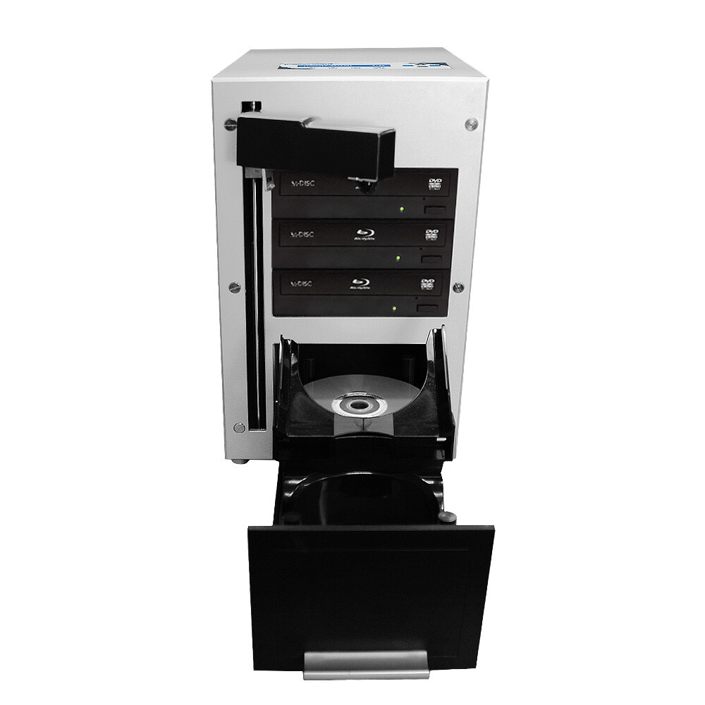 The Cube 3 Automated Robotic BLU-RAY DVD CD Duplicator 60 Disc CUB60-S3T-BD
