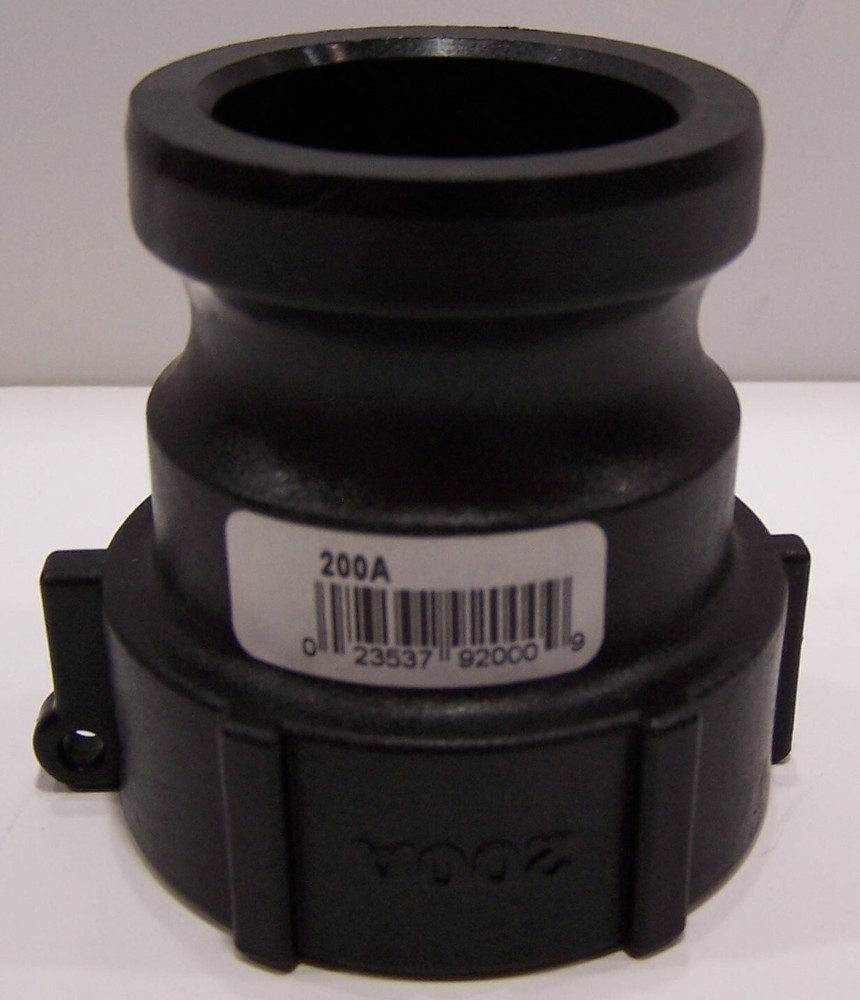 Green Leaf GLP 200A Polypropylene Gator Lock Cam Lever Coupling 2"