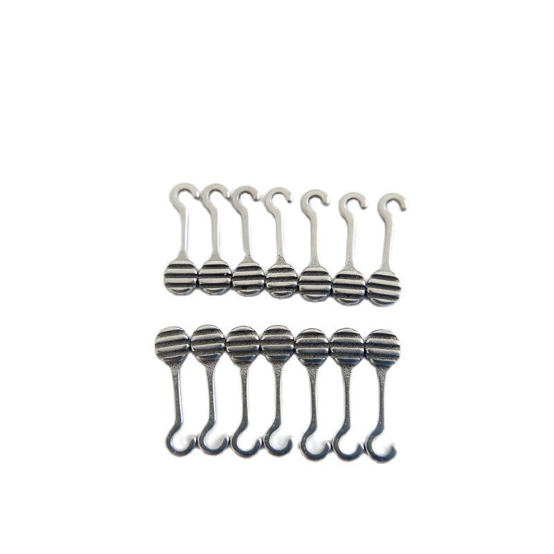 Dental Bonding Crimpable Hook Orthodontic Adhesive Hooks Arch Wire Left+Right
