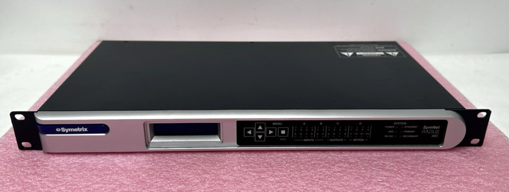 Symetrix SymNet RADIUS AEC Digital Signal Processor DSP w/ VoIP Interface Option