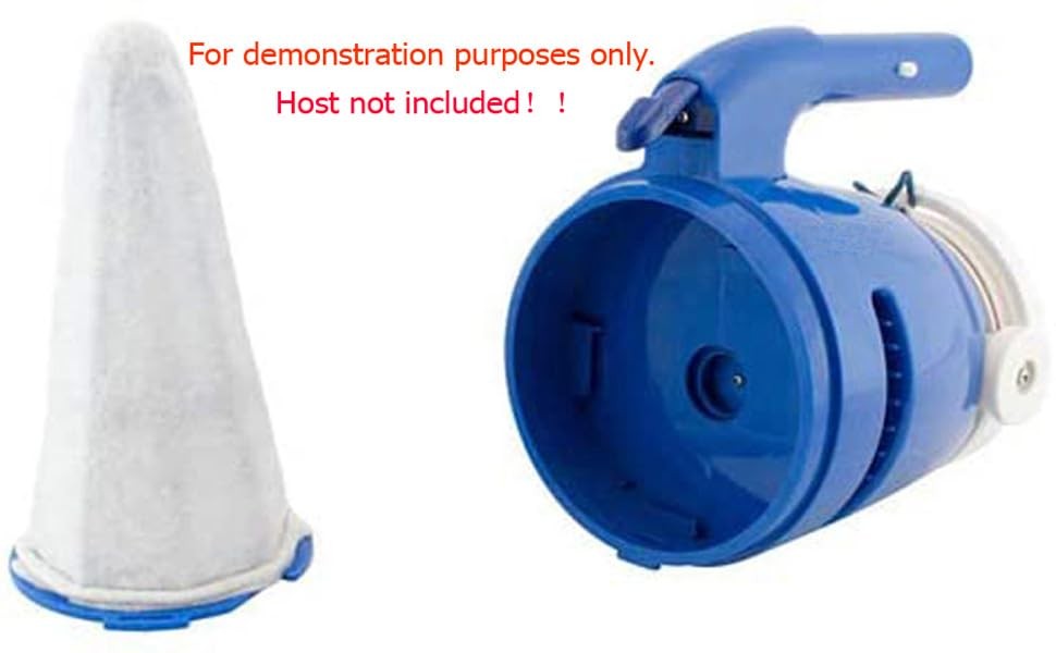 MHYYT Replacement Vacuum Filter Cotton & Cone Frame for 1 cone +3 pack