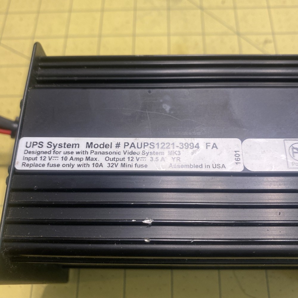 LIND PAUPS1221-3994 Panasonic Arbitrator Battery Backup Module Only